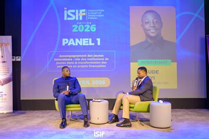ISIF 2026 — Panel 1 du jour 2 : accompagnement des jeunes innovateurs