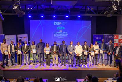ISIF 2026 — Les finalistes du Startup Challenge réunis sur scène